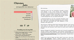 Desktop Screenshot of chintanjain.com